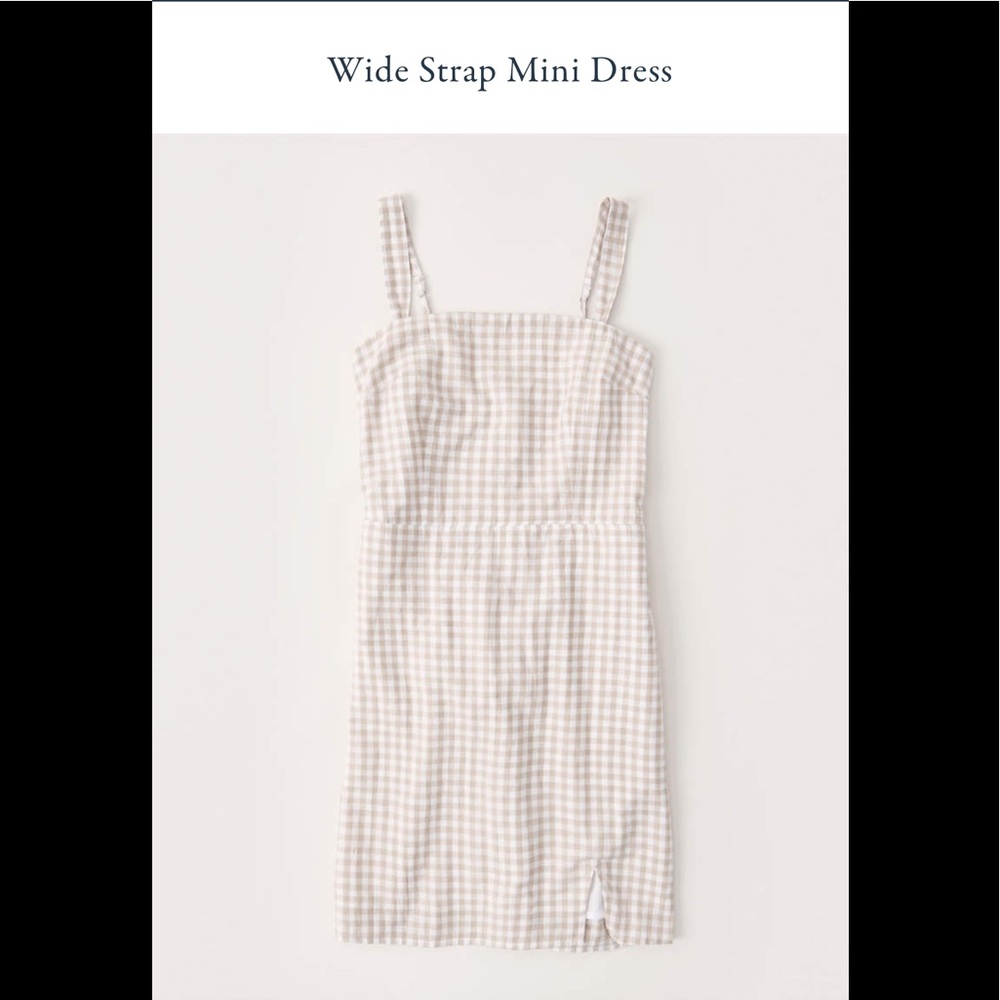 Abercrombie and Fitch Wide Strap Mini Dress